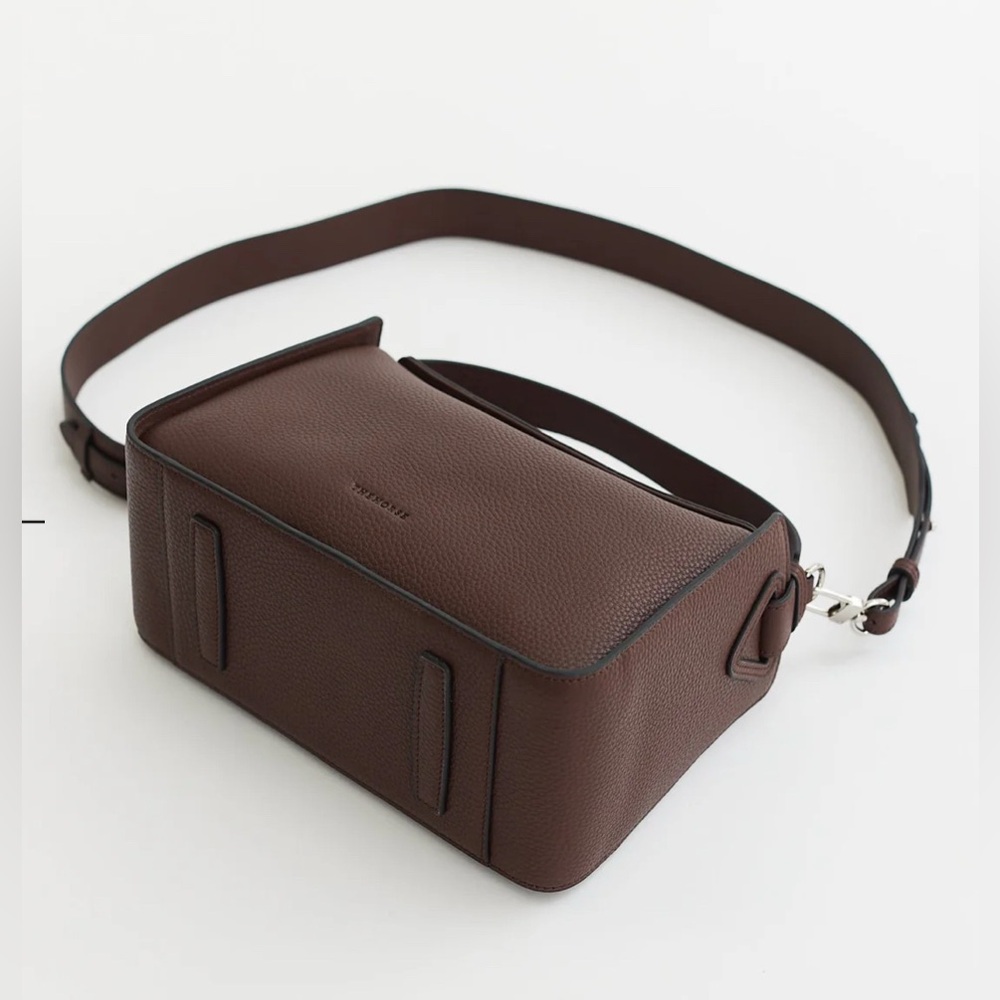 The Horse Brown Pebbled Leather Shoulder Hobo - Picture 7 of 12